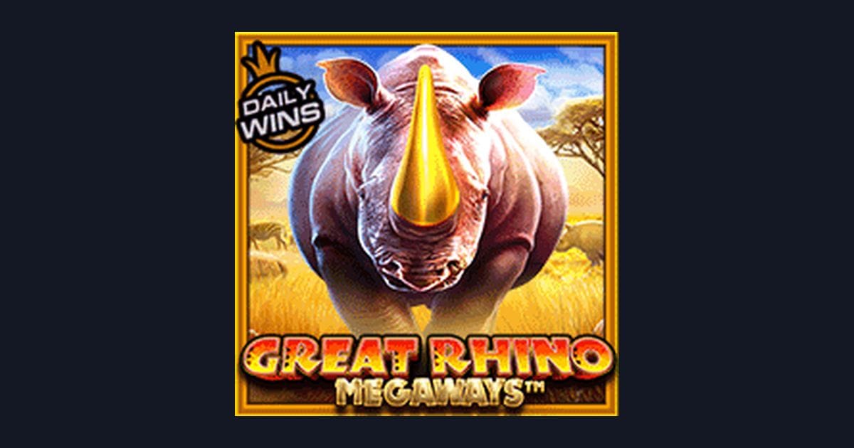 Serunya Main Great Rhino Megaways, Link Slot Gacor dari Pragmatic Play